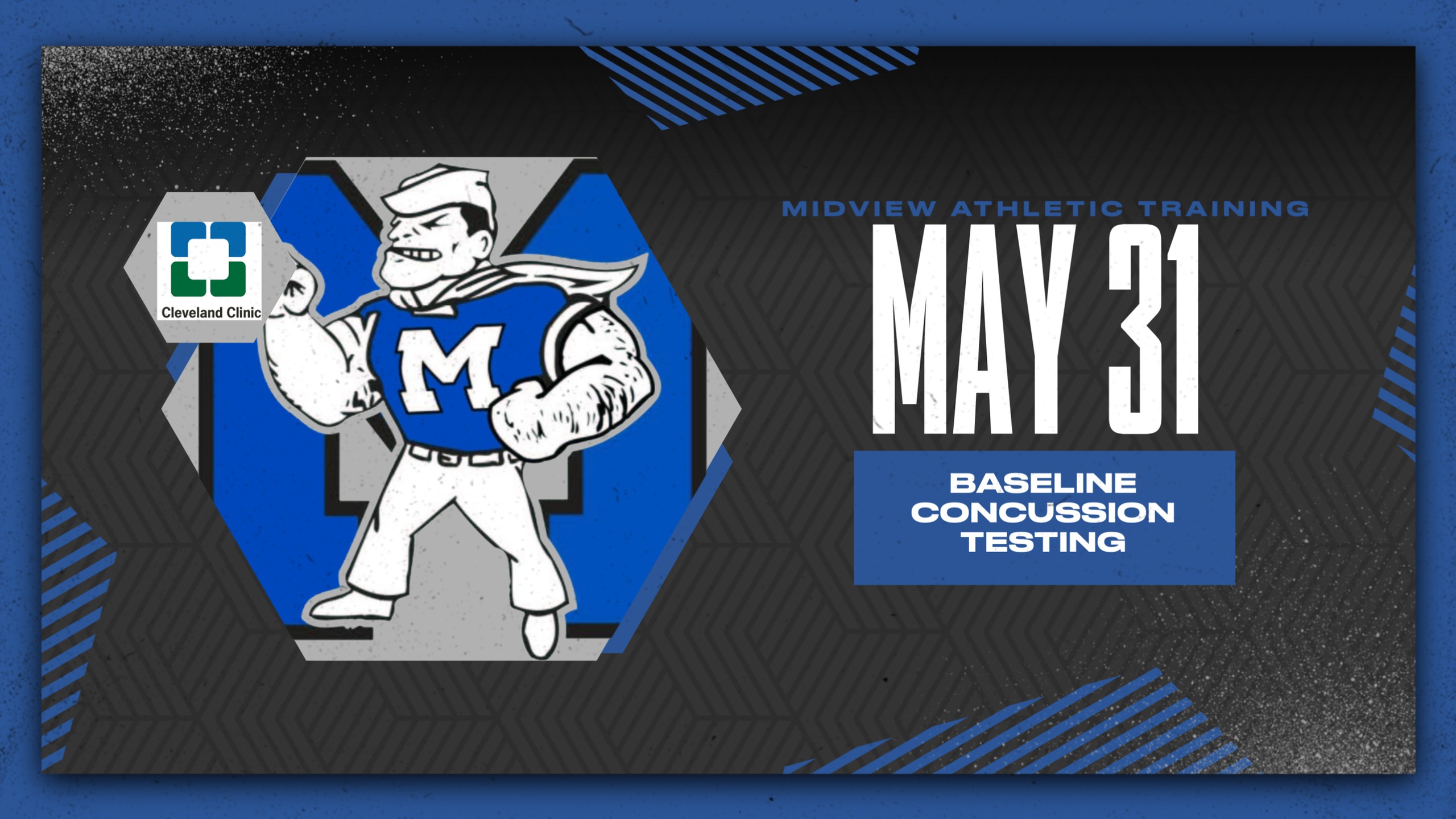 Baseline Concussion Testing on May 31