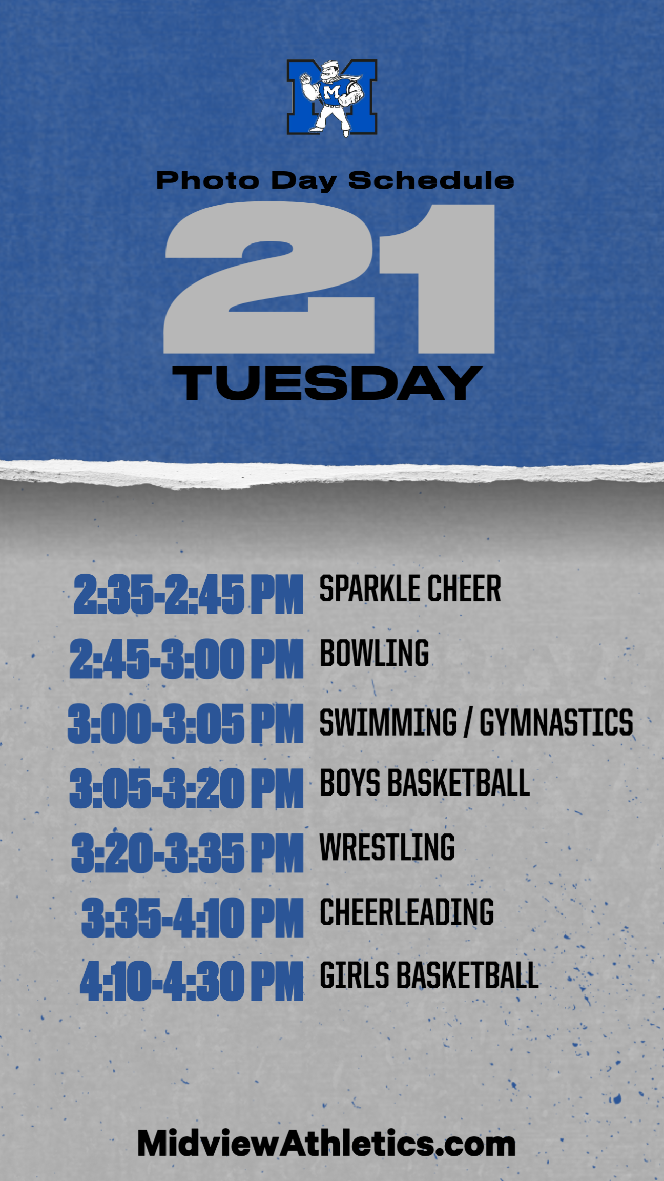MHS Winter Sport Photos Slated For November 21