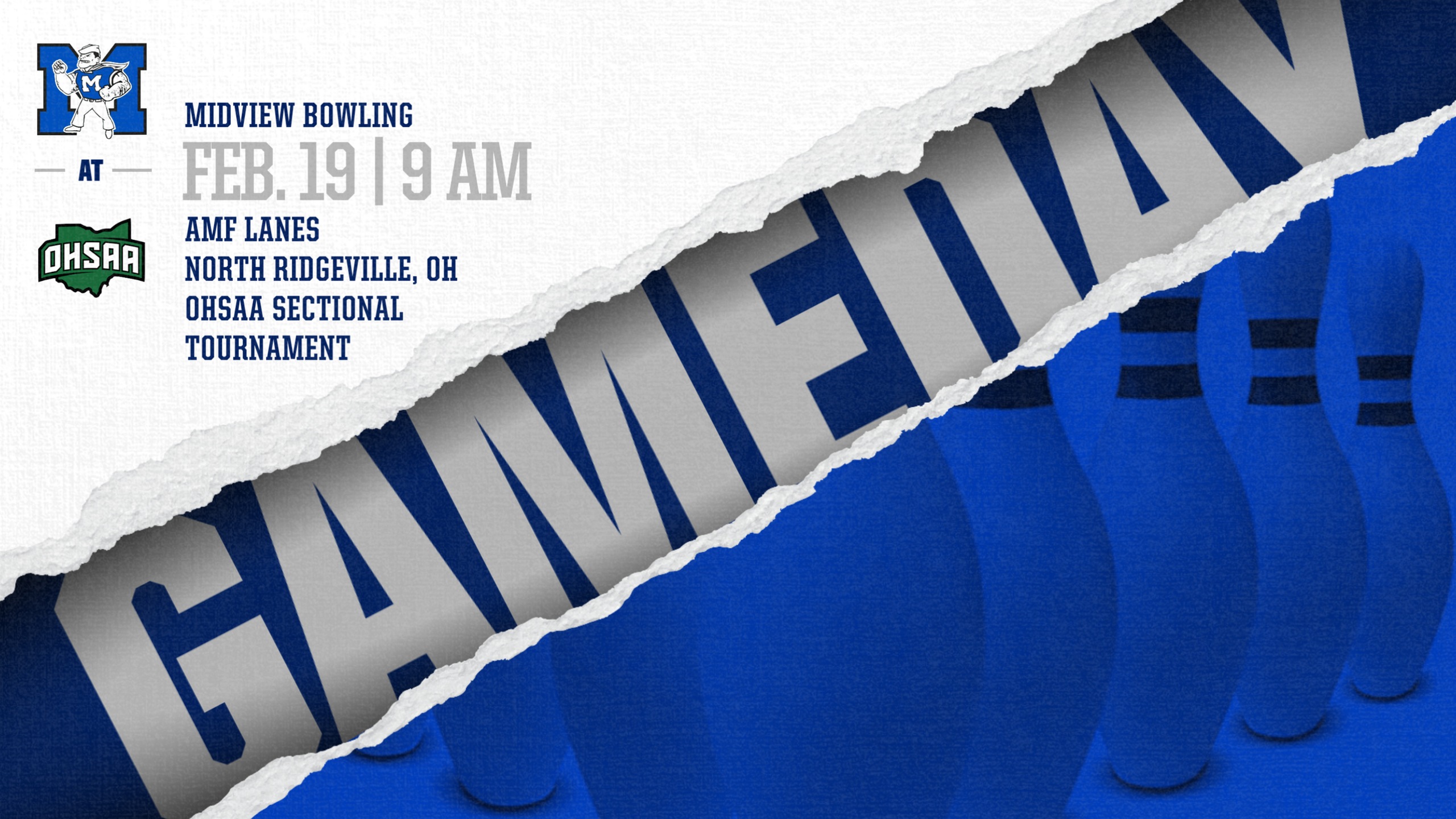 Midview Bowling to Compete at OHSAA Sectional Tournament February 19
