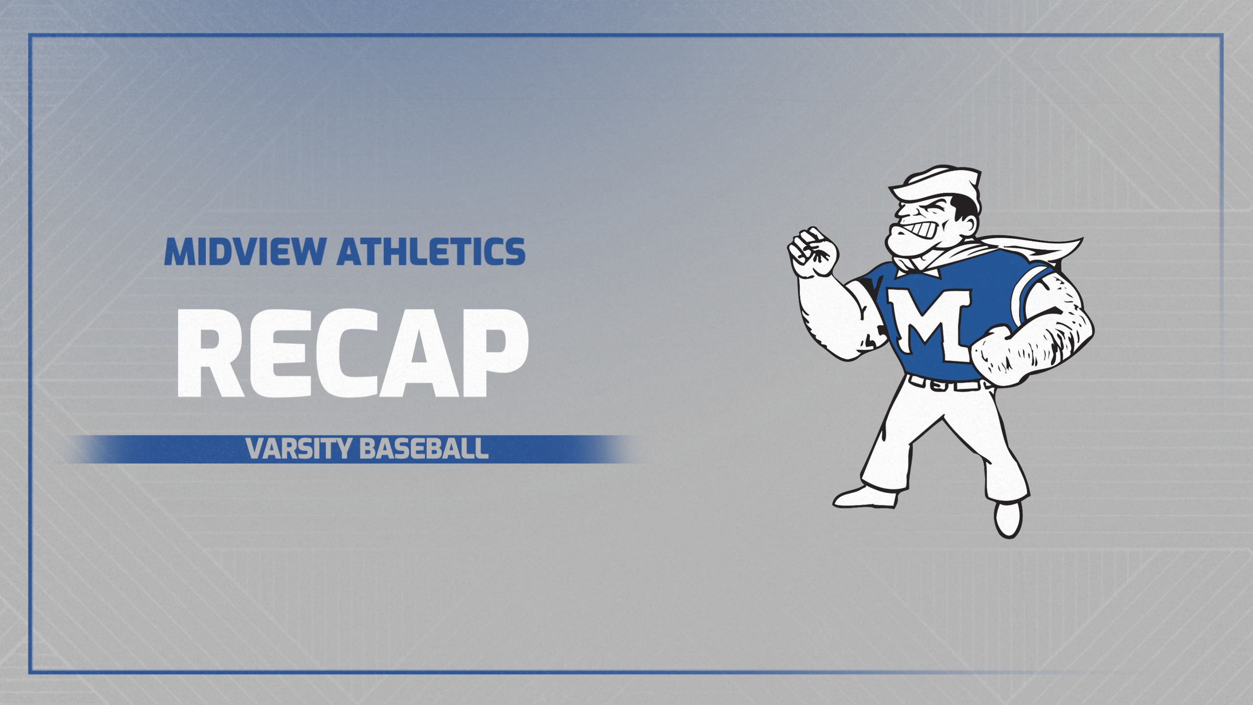 Midview Baseball concludes year with loss to Gilmour in Sectional Final
