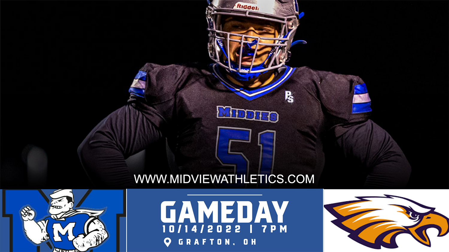 Midview hosts Avon for Senior Night match-up in Week 9