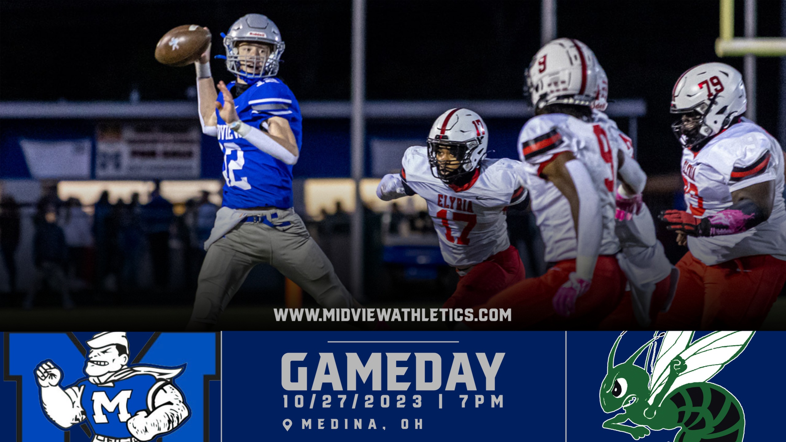 Midview Football returns to OHSAA playoffs with round one match-up at Highland