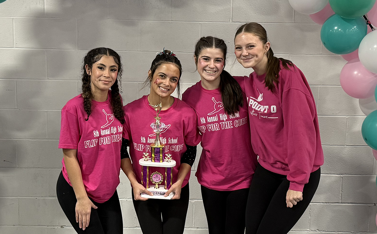 Gymnastics Places 5th at Flip For the Cure Meet