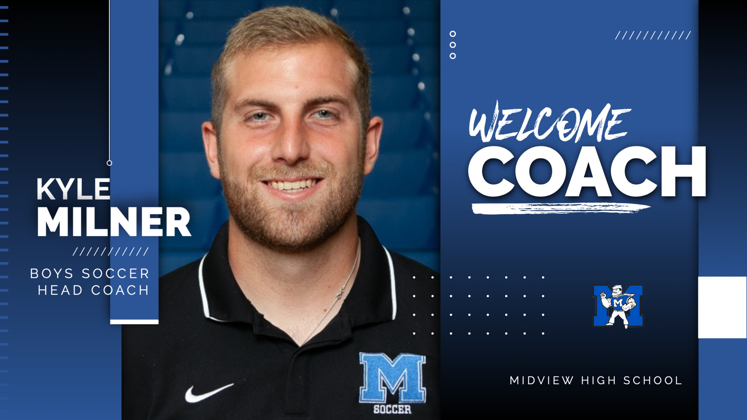 Milner Elevated to Head Coach of Midview Boys Soccer Program