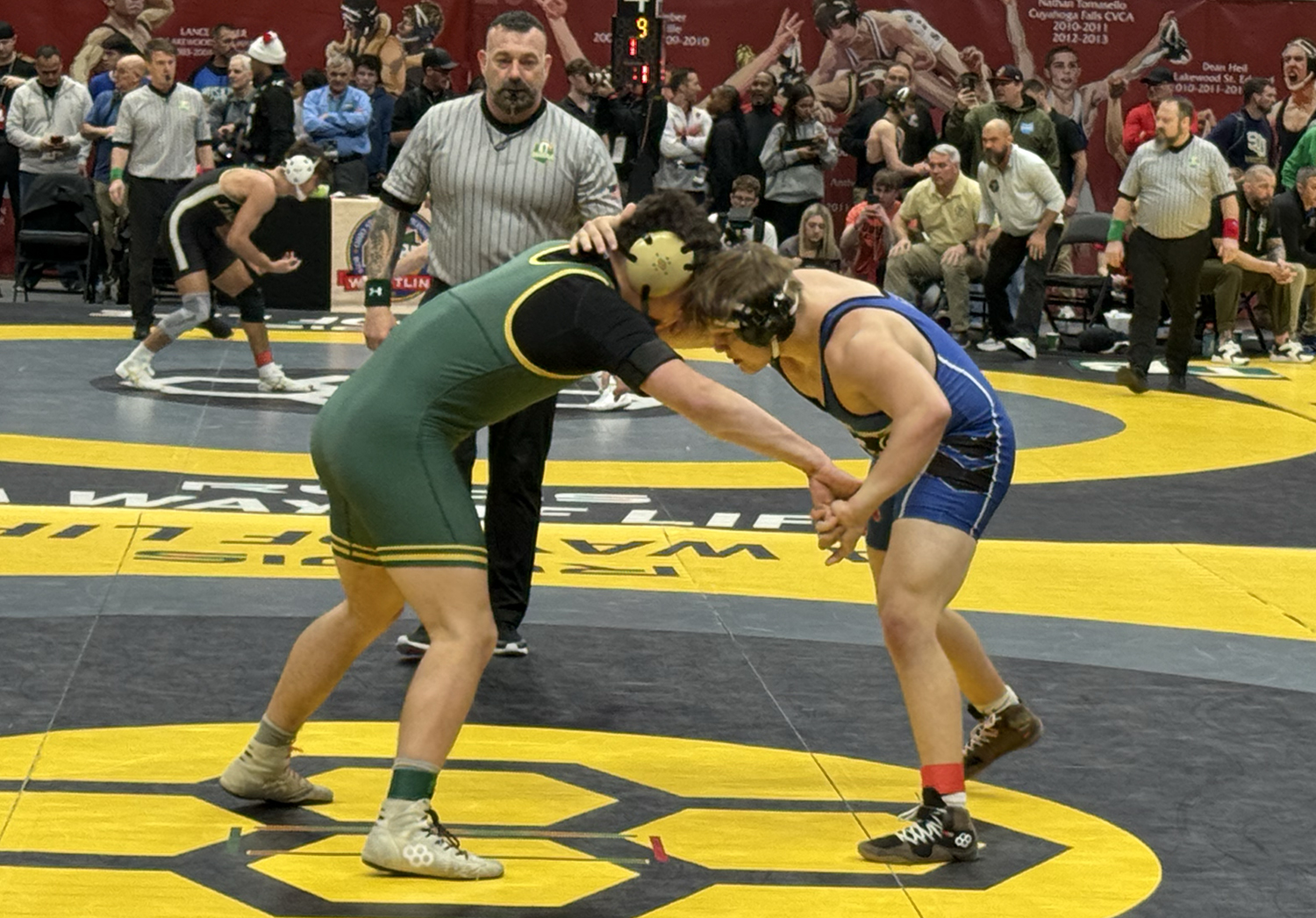Shenberger finishes 0-2 at State Tournament